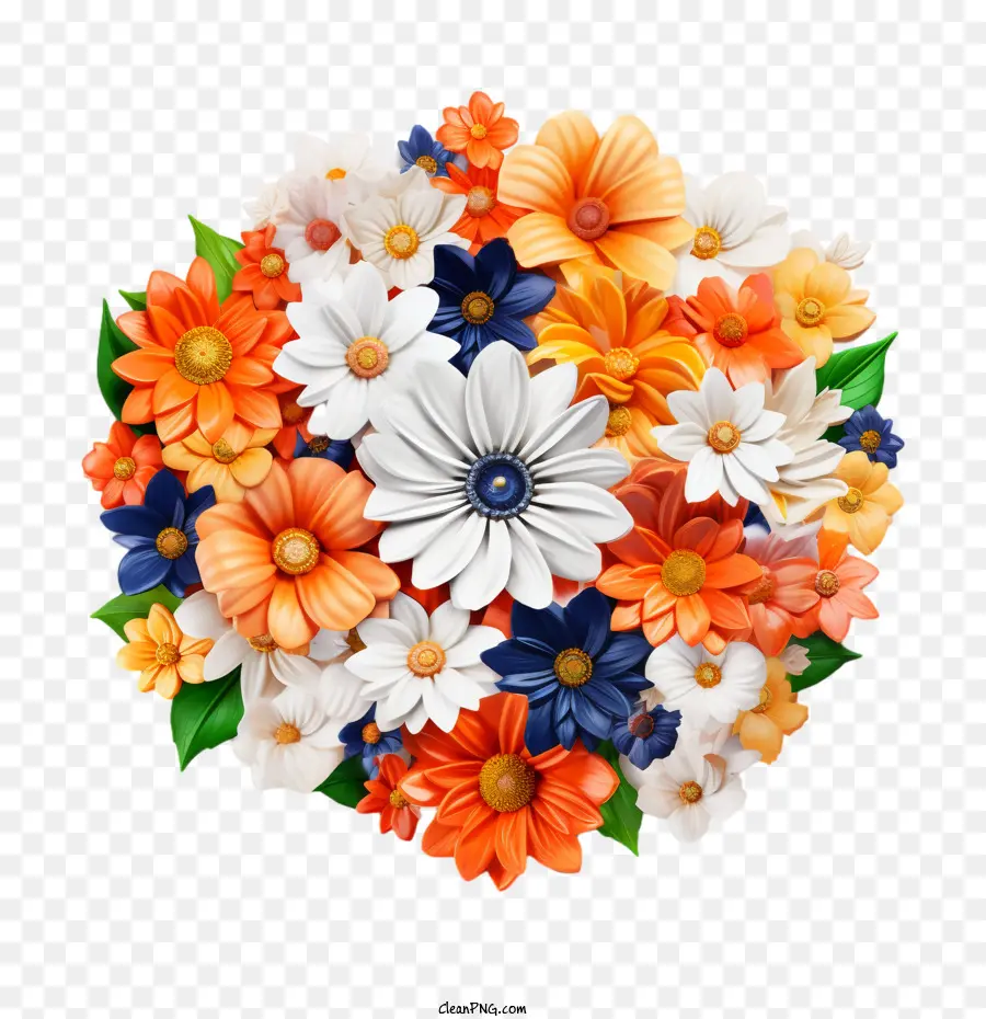 Dia Da Independência Da índia，Buquê Floral PNG
