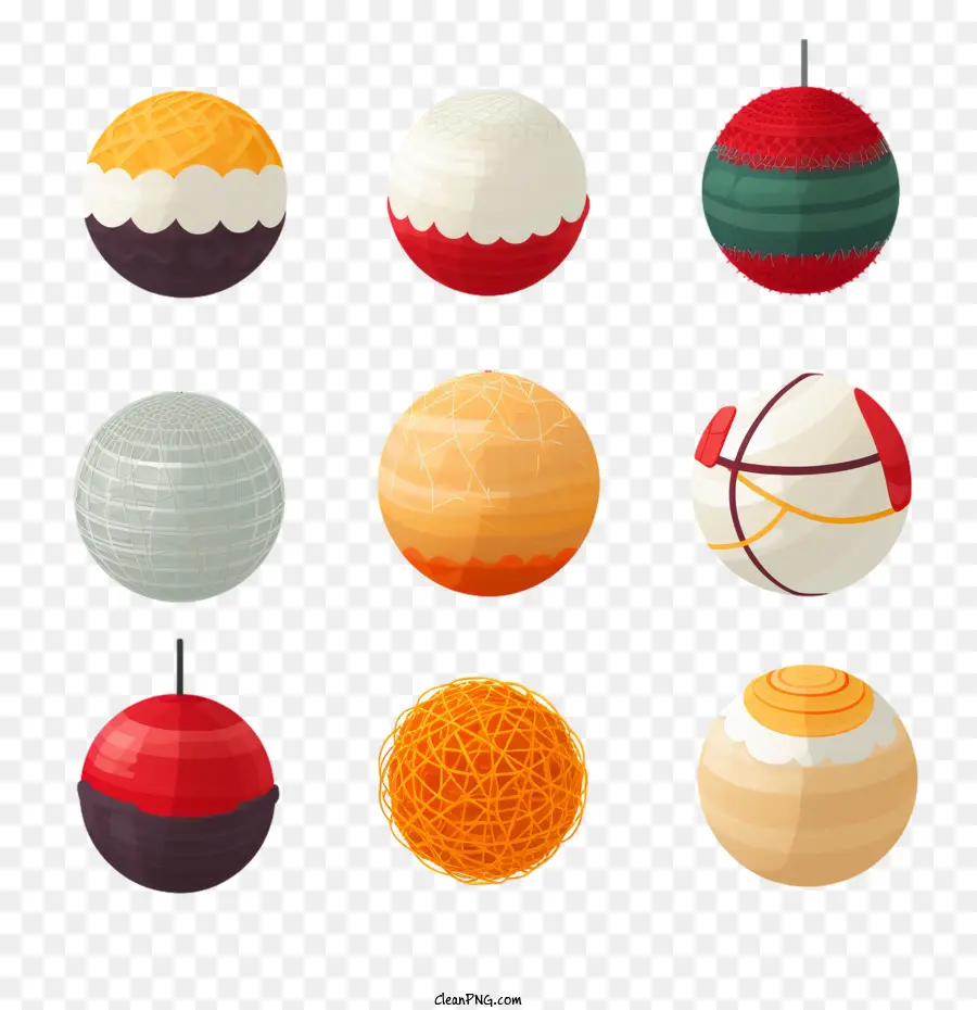 Bolas De Tricô，Globo PNG