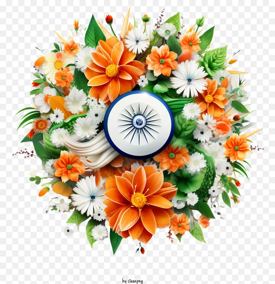 Dia Da Independência Da índia，Flores PNG