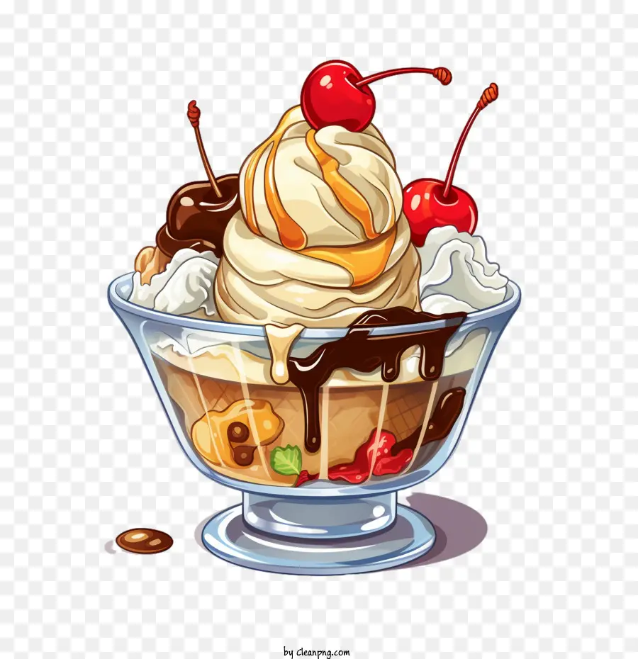 Sundae De Sorvete，Sundae PNG