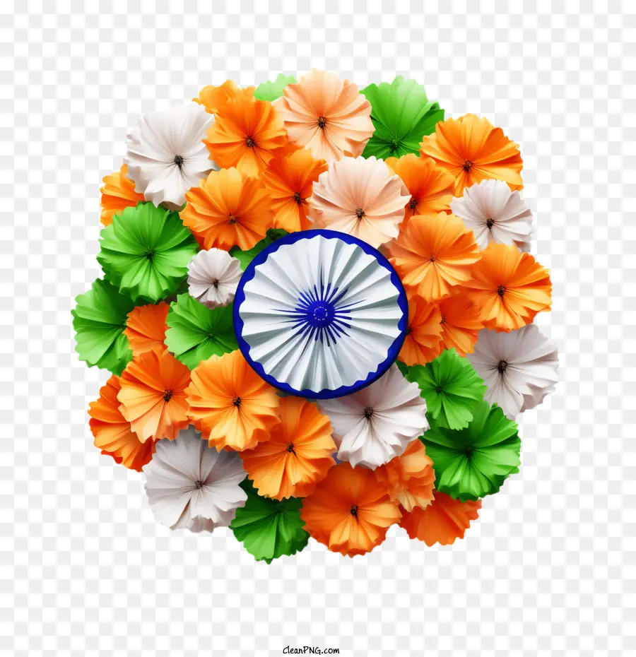 Dia Da Independência Da índia，Indian Flag PNG