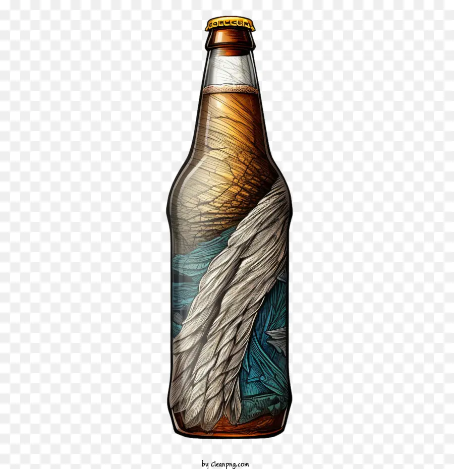 Garrafa De Cerveja，Anjo PNG