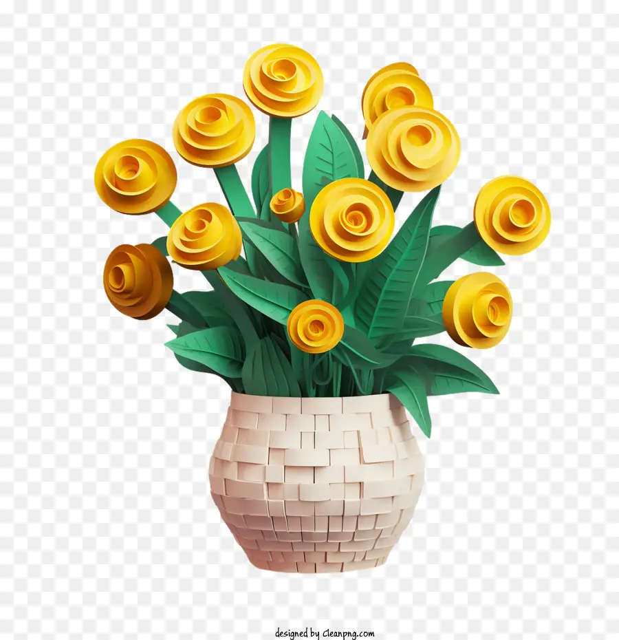 3d Flor，Flores PNG