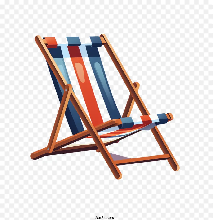 Cadeira De Praia，Cadeira De Descanso PNG