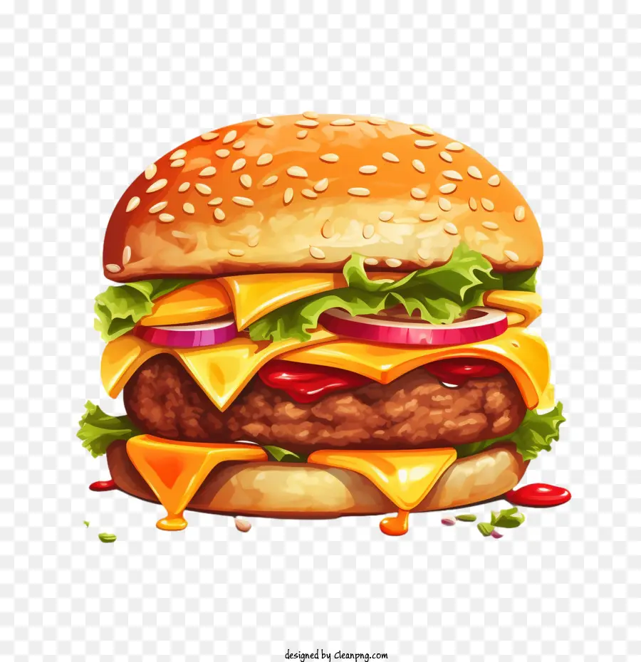 Hamburger，Hambúrguer PNG