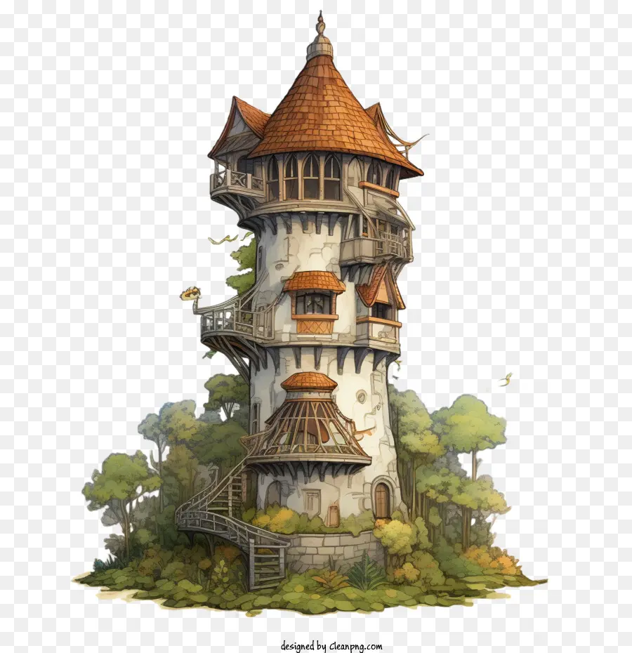 Torre Do Wizards，Castelo PNG
