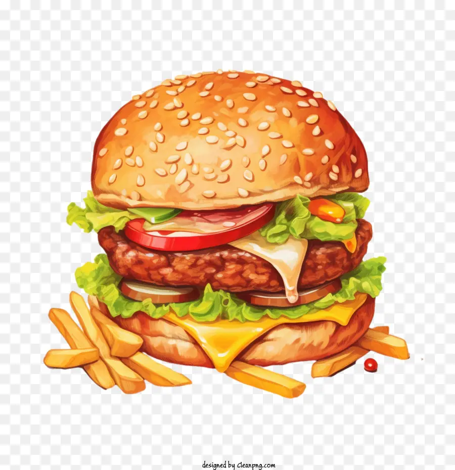 Hamburger，Hambúrguer PNG