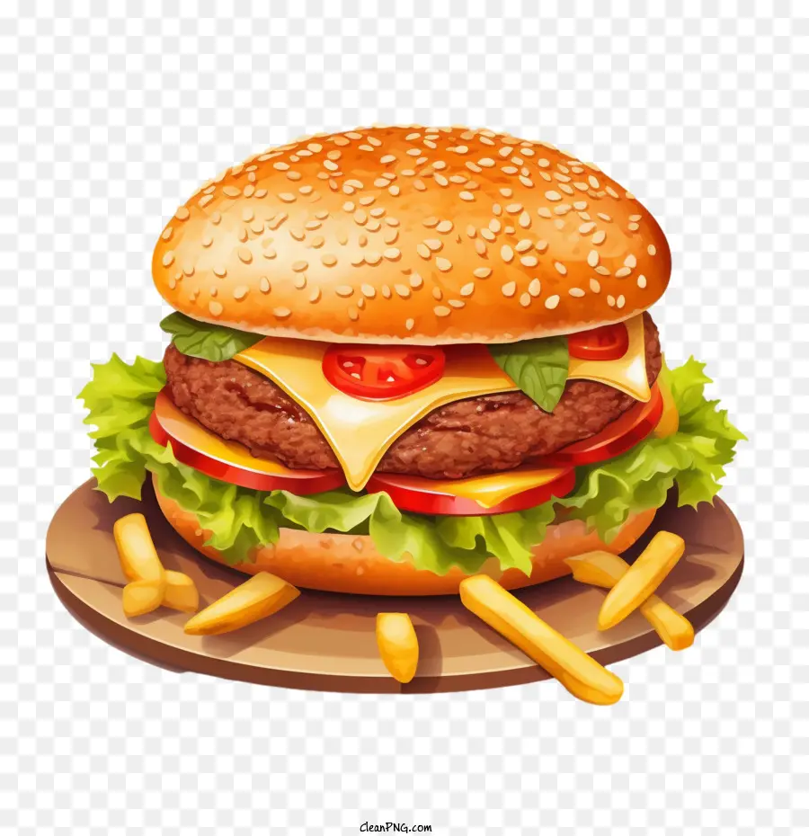 Hamburger，Burger PNG