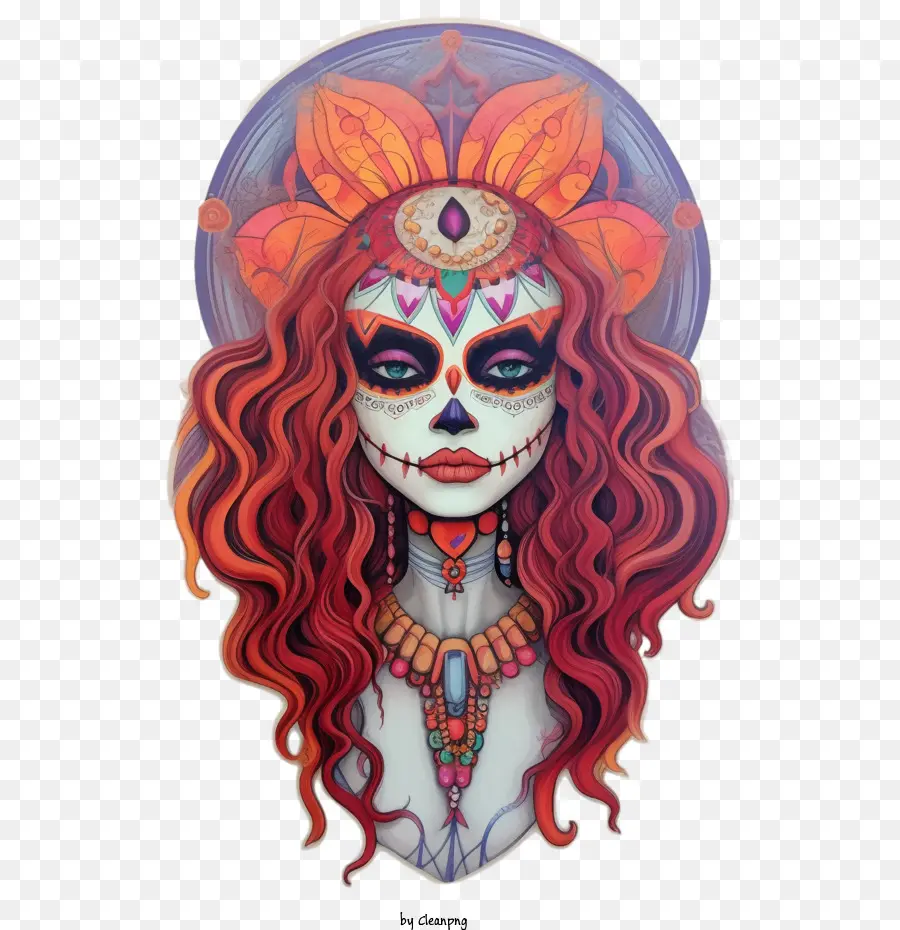 Skelita Calaveras，Mulher PNG