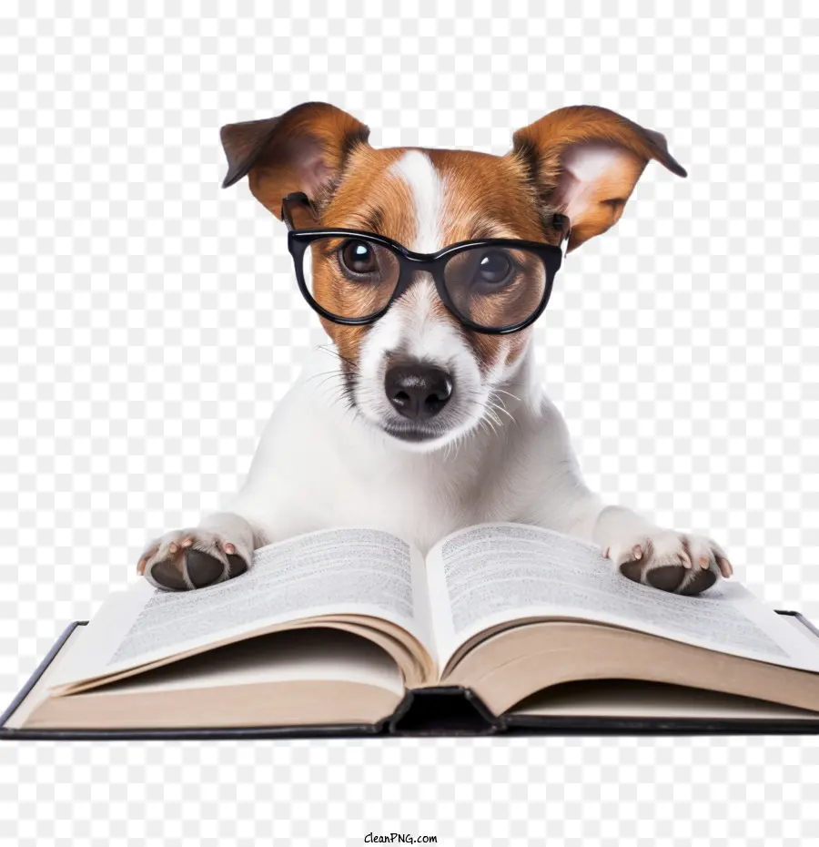 Livro De Leitura De Cães，Os Amantes Do Livro Dia PNG