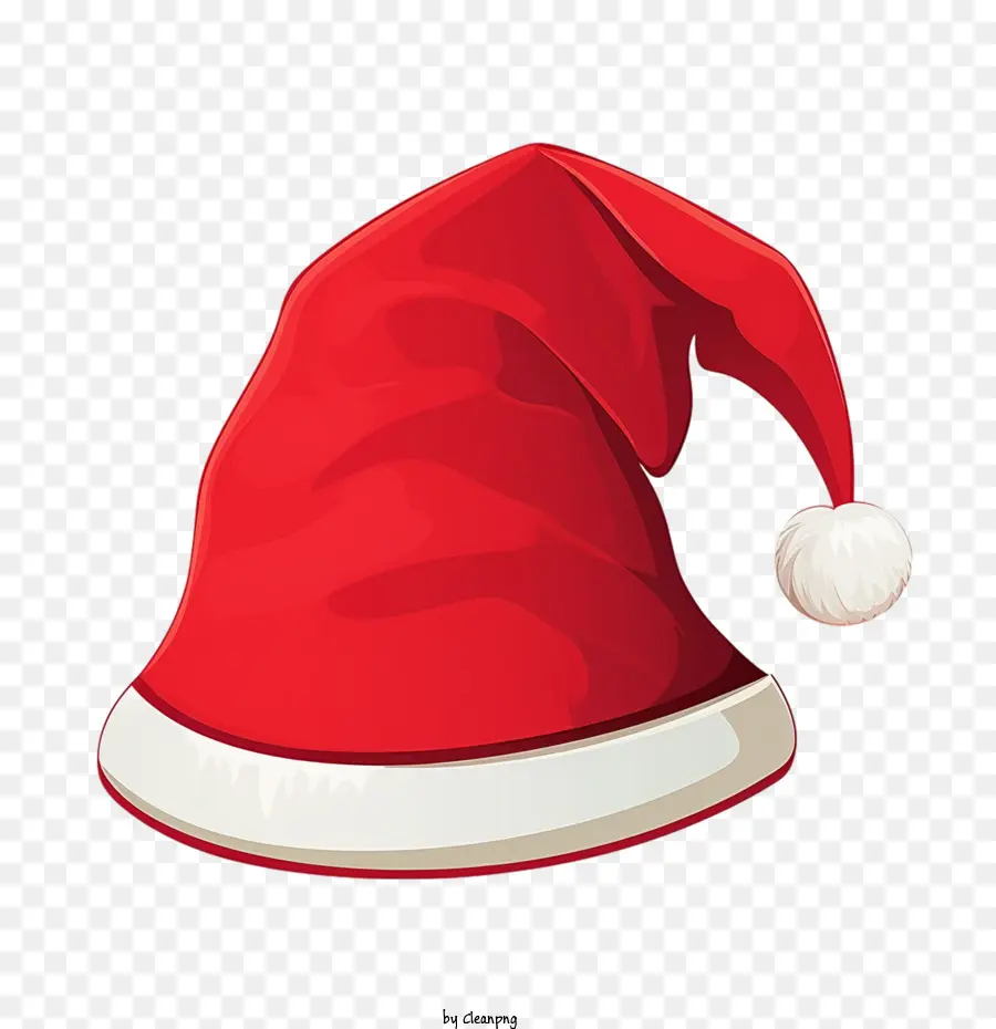 Chapéu De Papai Noel，Chapéu Vermelho PNG