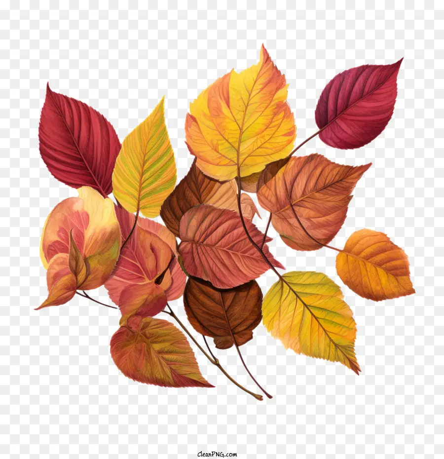 Autumn Leaves，Folhas De Outono PNG