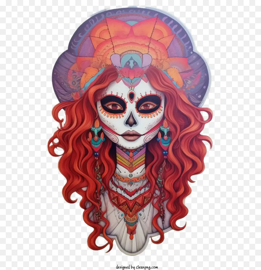 Skelita Calaveras，Menina PNG