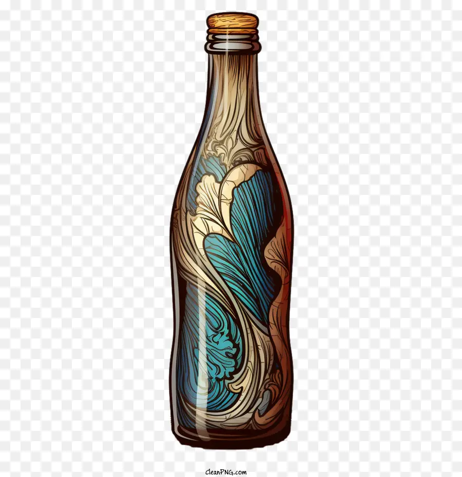 Garrafa De Cerveja，Brown PNG