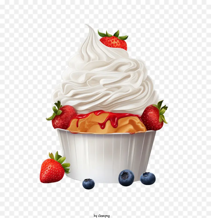 Chantilly，Cupcake PNG