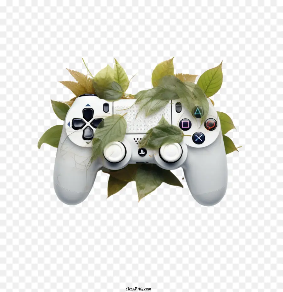 Controlador De Playstation，Branco PNG