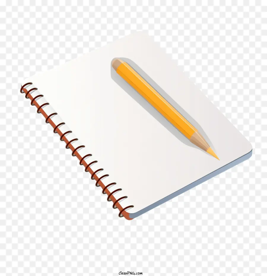 Caderno，Caderno E Lápis PNG