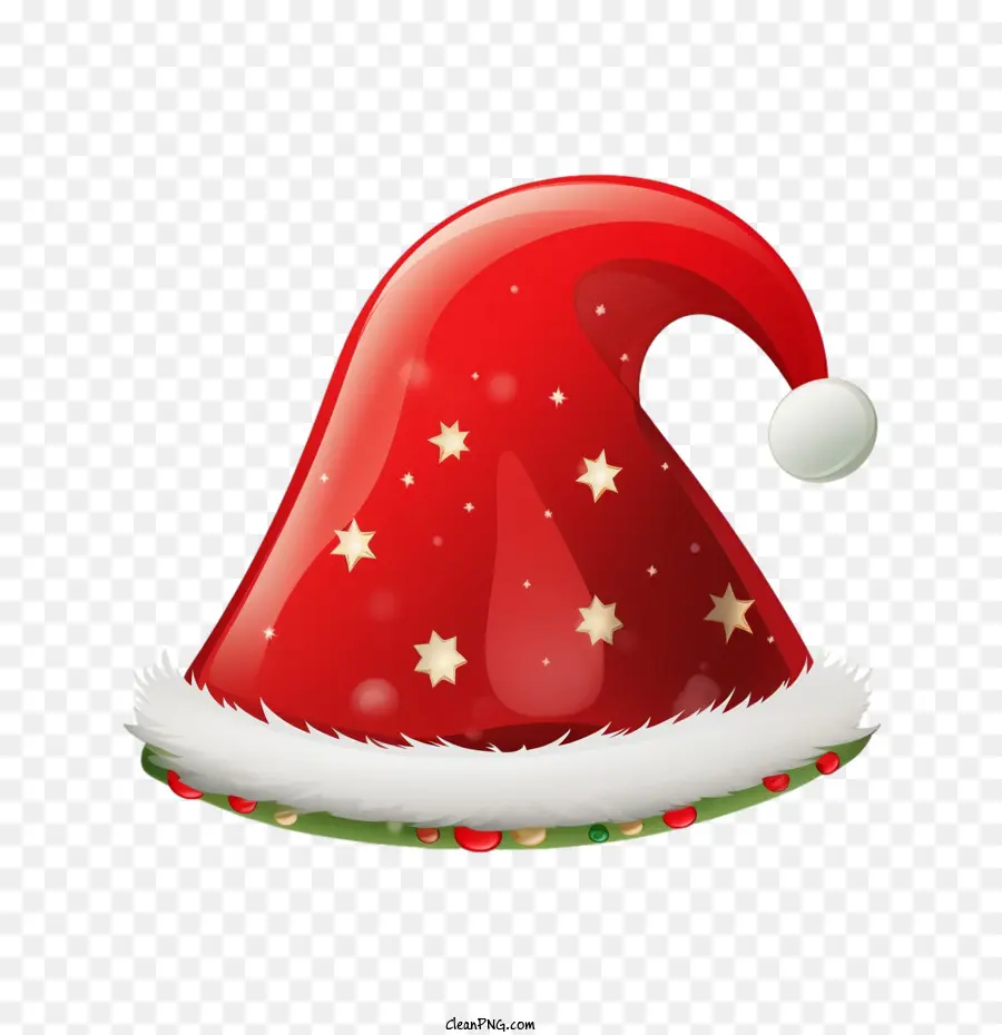 Papai Noel Hat，Chapéu De Papai Noel PNG