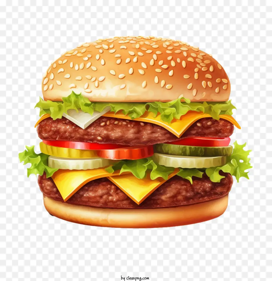 Hamburger，Hambúrguer PNG