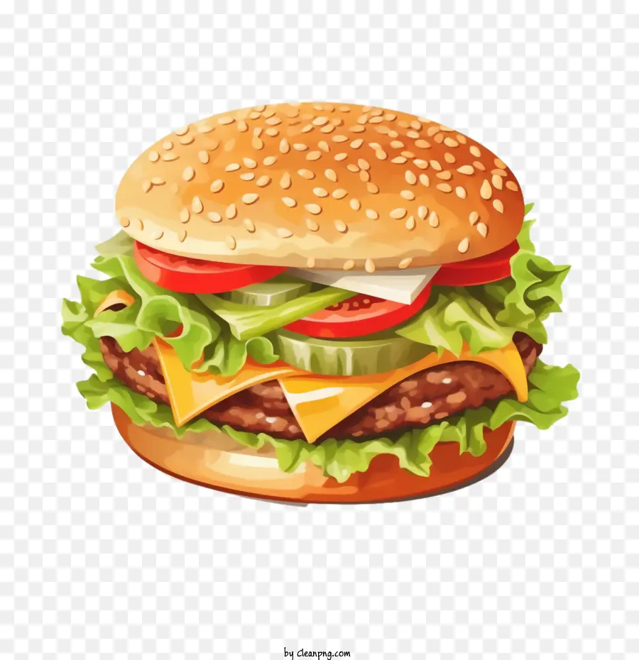 Hamburger，Hambúrguer PNG