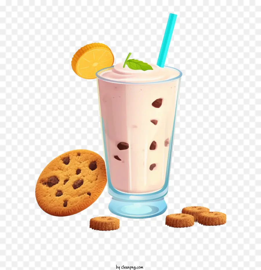 Milkshake，Cookie PNG