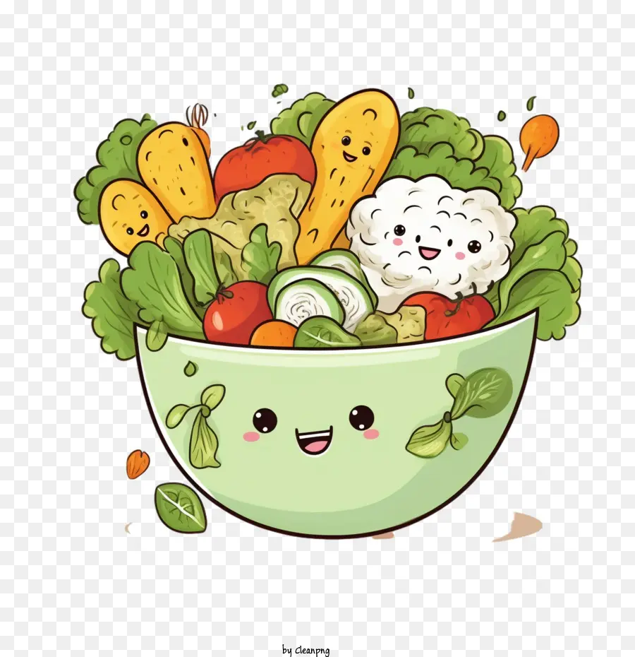 Salada，Cartoon Salada PNG