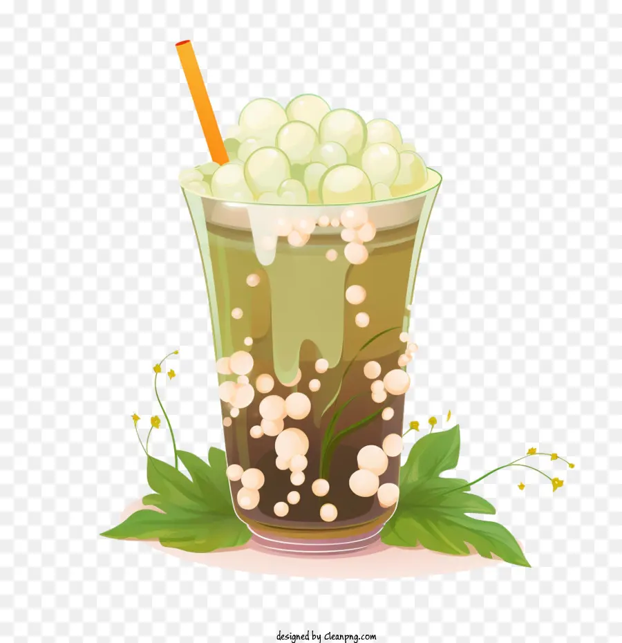 Chá De Bolha Matcha，Limonada PNG