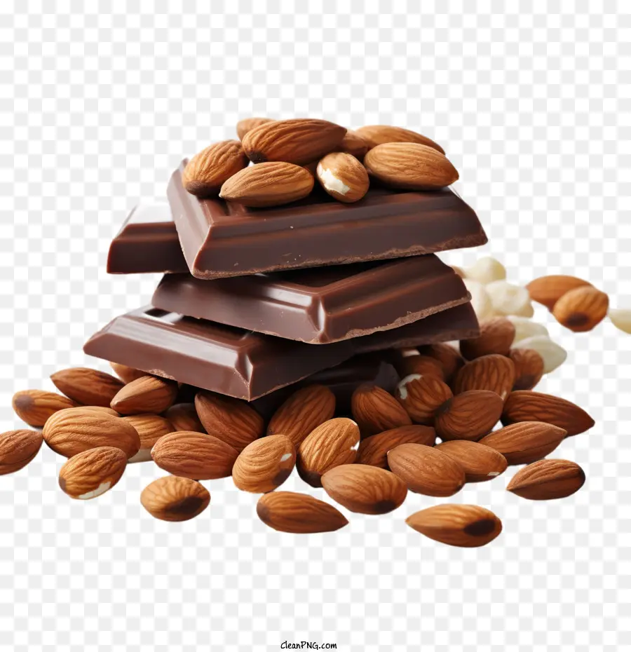 Dia De Chocolate Com Amêndoas，Chocolate PNG