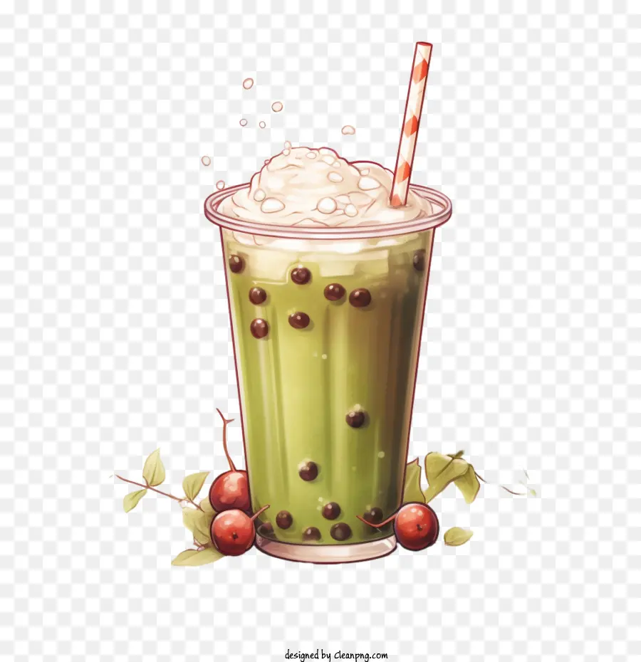 Chá De Bolha Matcha，Limonada PNG