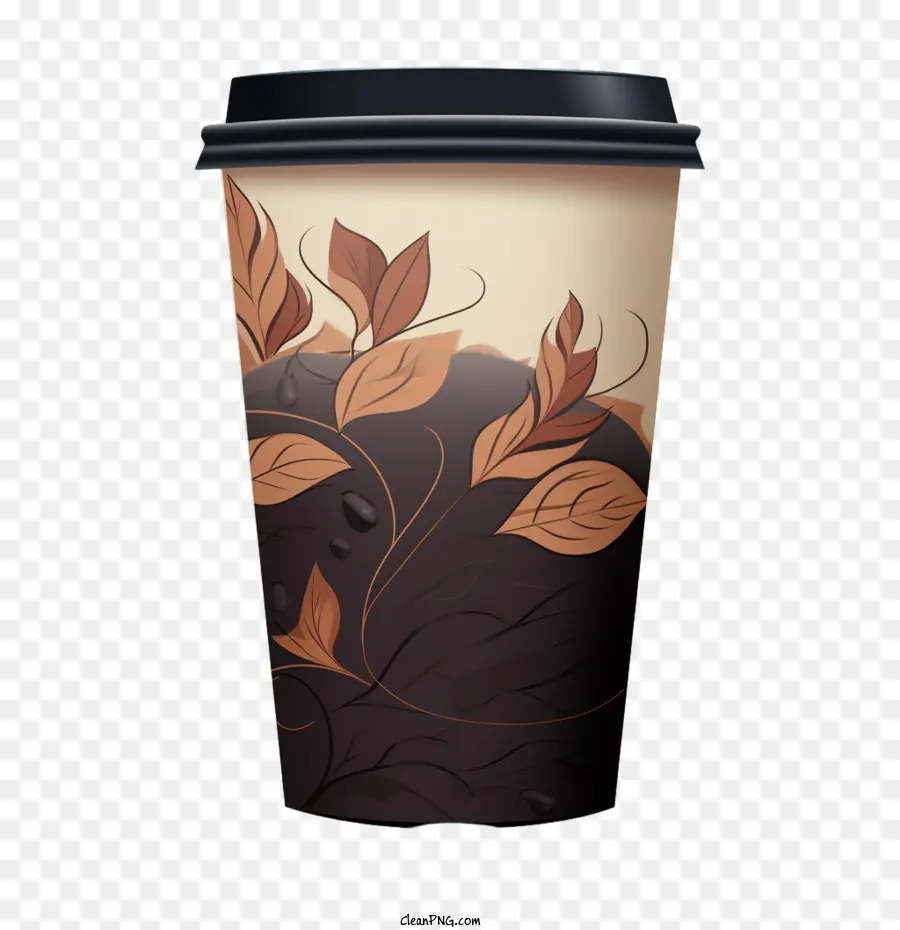 Xícara De Café De Papel Marrom，Xícara De Café De Papel PNG