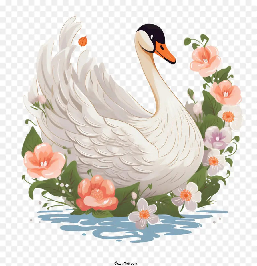 Swan，Cisne Branco PNG