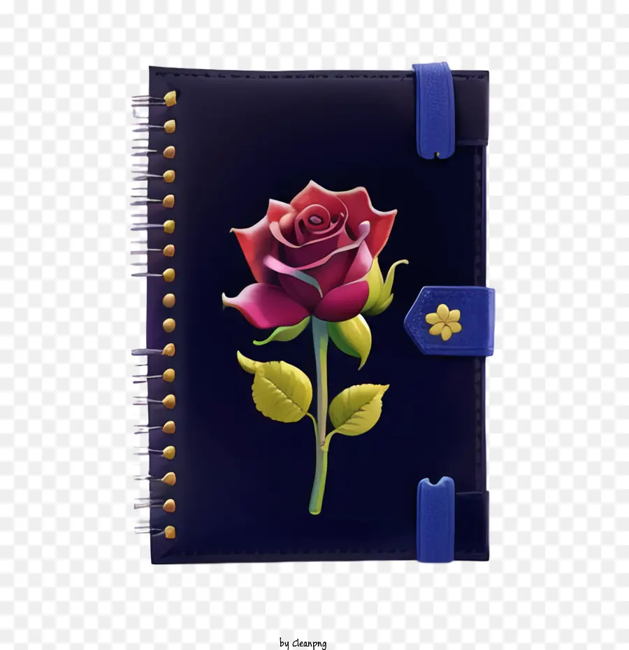 Livro Diário De Rosas，Caderno Rosa PNG