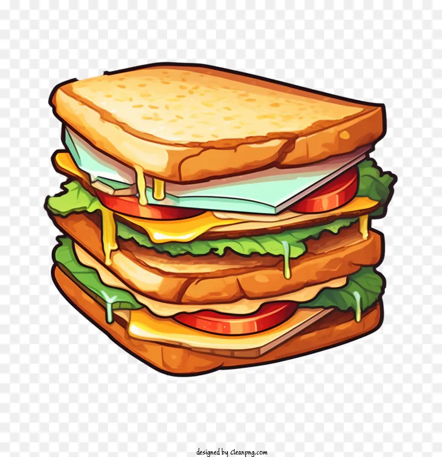 Sandwitch，Pão PNG