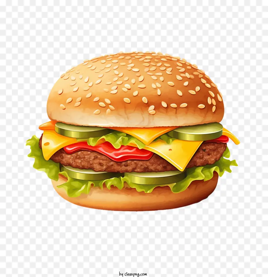 Hamburger，Cheeseburger PNG