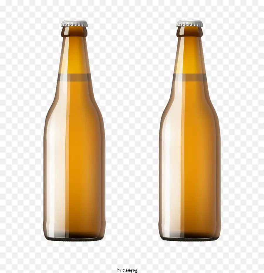 Garrafa De Cerveja，Cerveja Marrom PNG