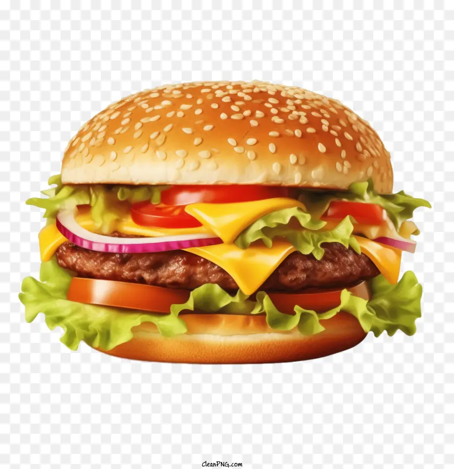 Hamburger，Burger PNG