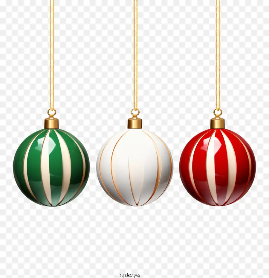 Bolas De Natal，Decorações Do Feriado PNG