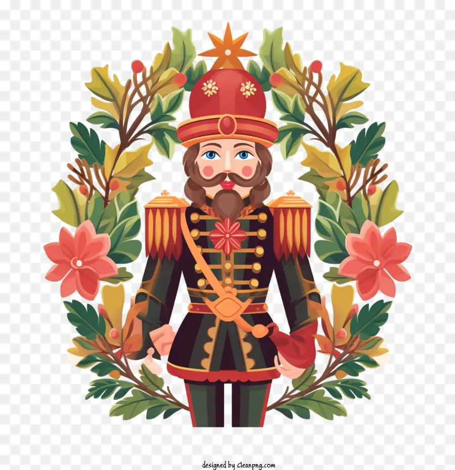 Christmas Nutcracker，Soldado PNG