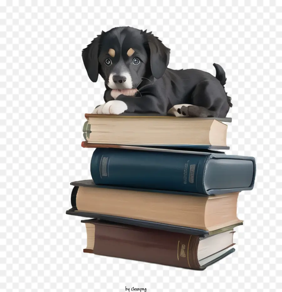 Livro De Leitura，Filhote De Cachorro Fofo PNG