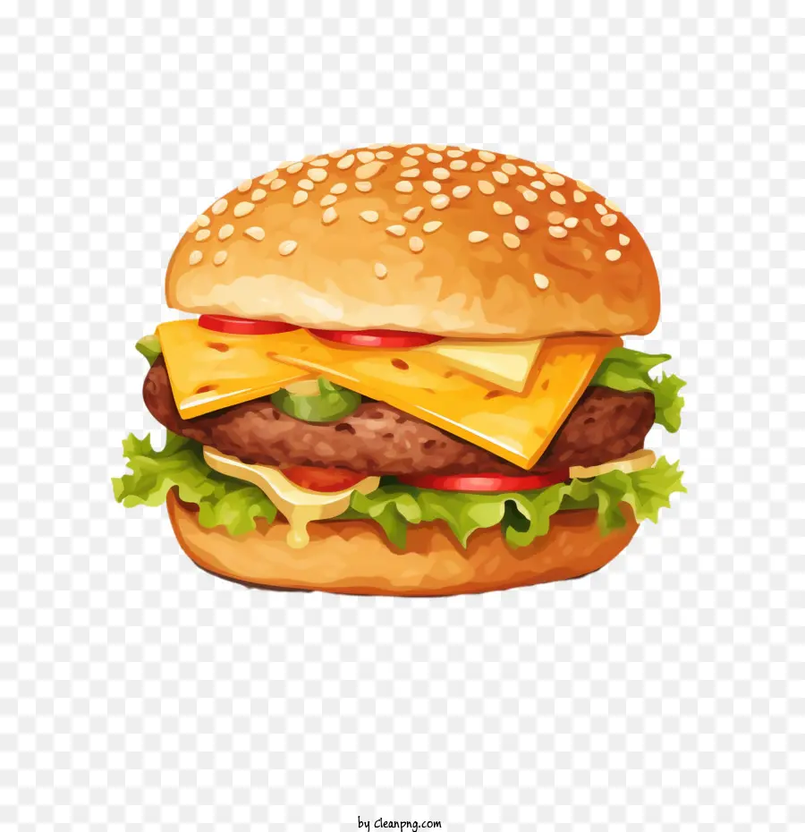 Hamburger，Hambúrguer E Cerveja PNG