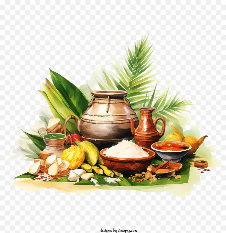 Pongal，Alimentos PNG