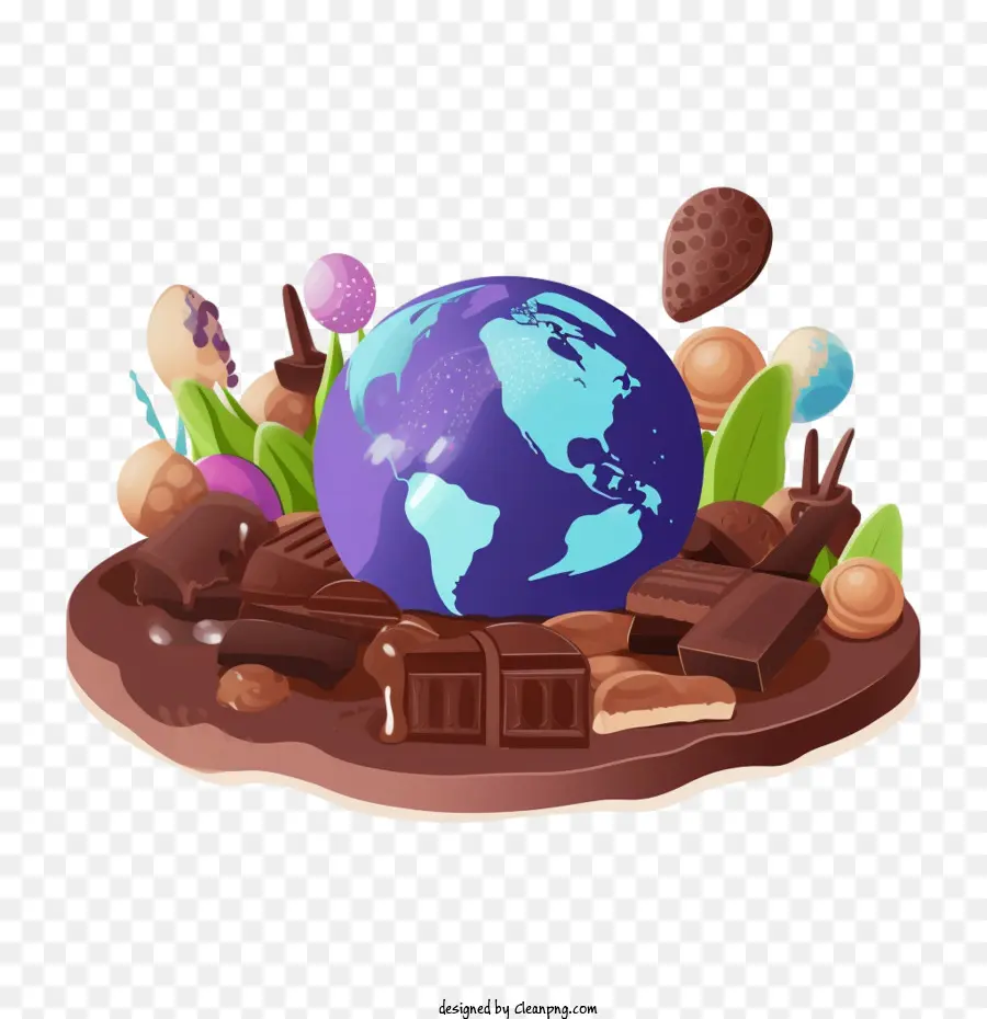 Dia Internacional Do Chocolate，Terra De Chocolate PNG