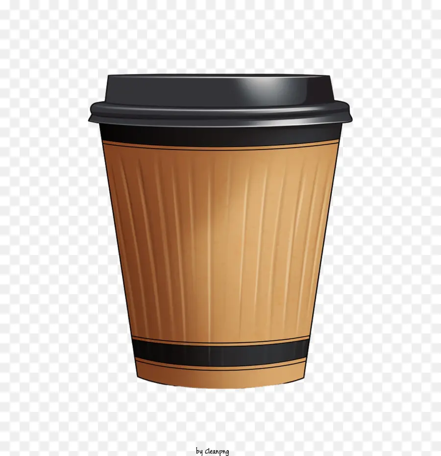 Xícara De Café De Papel，Xícara De Café De Papel Marrom PNG