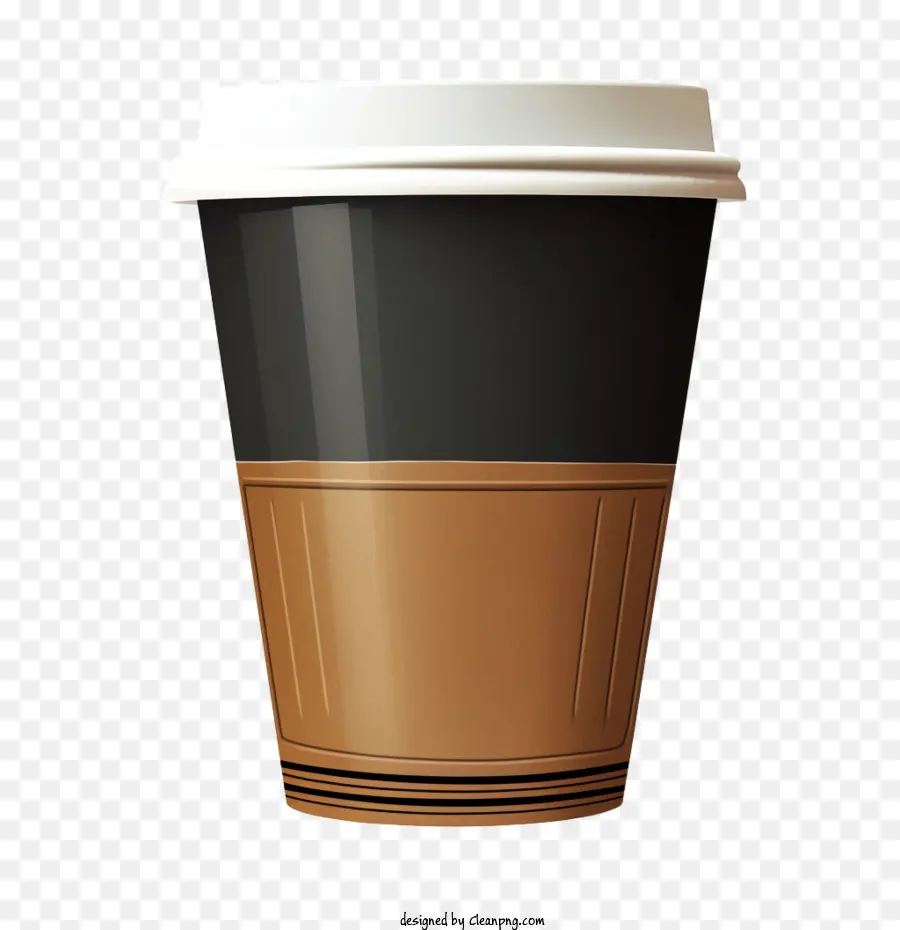 Xícara De Café De Papel，Xícara De Café De Papel Marrom PNG