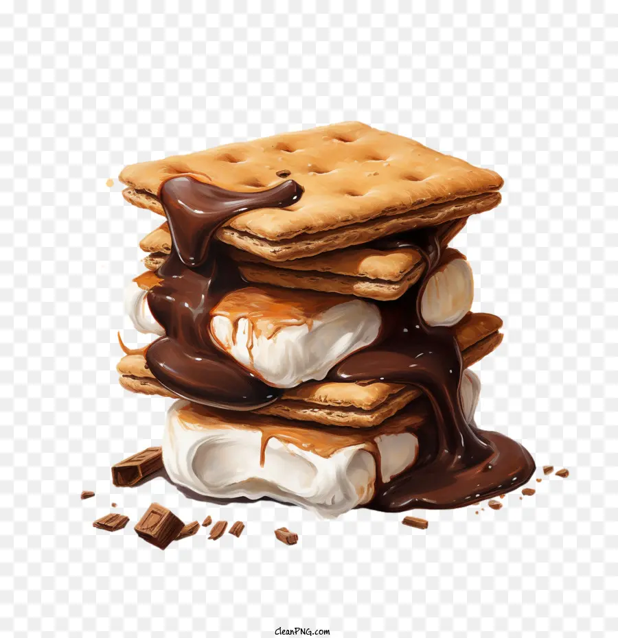 Nacional Smores Dia，Chocolate PNG