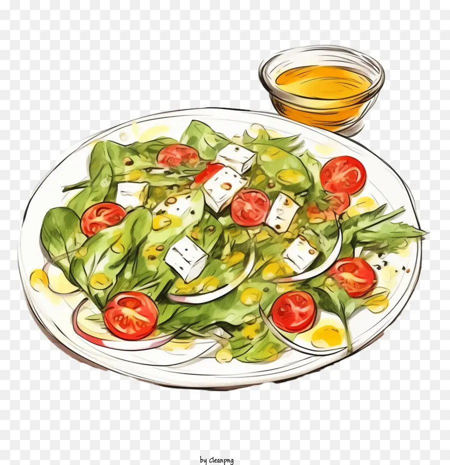 Salada，Espinafre PNG