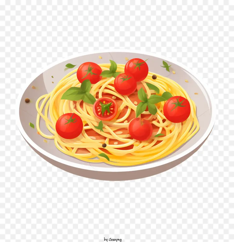 Espaguete，Tomates PNG