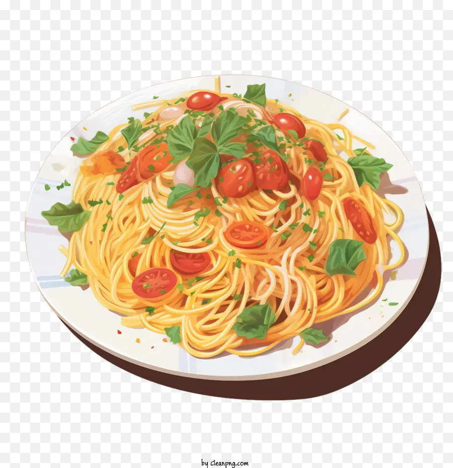 Espaguete，Tomates PNG