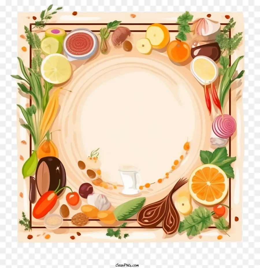 Dia Mundial Da Alimentação，Quadro Alimentar PNG