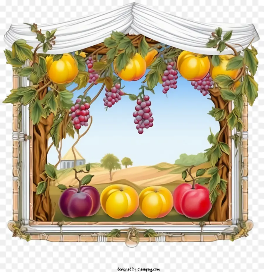 Quadro Sukkot，Sucot PNG